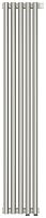 Радиатор Сунержа 00-0311-1205 Эстет-1 отопительный н/ж EU50 правый 1200х225 мм/ 5 секций, без покрытия