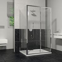 Душевой угол RGW CL-45 04094292-51 Classik прямоугольный 90х120х185 см, стекло - шиншилла Душевой угол RGW CL-45 04094292-51 Classik прямоугольный 90х120х185 см, стекло - шиншилла