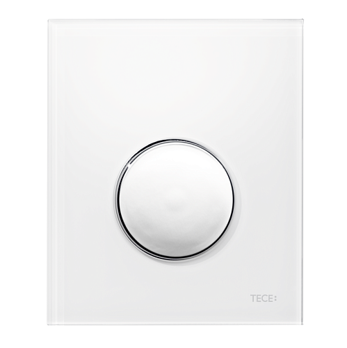TECE 9242627 TECEloop Urinal, пластик, белый, кнопка хром глянцевый
