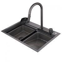 Кухонная мойка Abber WASSER KREIS AF2194NG Кухонная мойка Abber WASSER KREIS AF2194NG