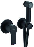 Гигиенический набор Kludi 489983965 Zenta SL комплект, черный матовый