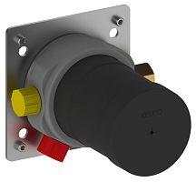 Встраиваемая часть Keuco 59553000070 IXMO функциональная смесителя c термостатом DN 15, черный/серый