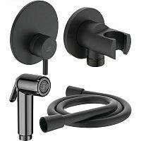 Гигиенический душ Ideal Standard BD651XG Spray со смесителем (с внутренней частью), матовый черный Гигиенический душ Ideal Standard BD651XG Spray со смесителем (с внутренней частью), матовый черный