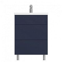 Тумба под раковину AM.PM Gem 60 M90FSX06022DM глубокий синий, 61х85х42