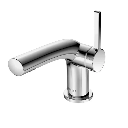 Смеситель Keuco 51504010100 Edition 400 для умывальника однорычажный, излив 8 см, хром