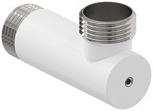 Уголок Сунержа 30-1523-1010 с клапаном G 1" НР х G 1" НР, матовый белый