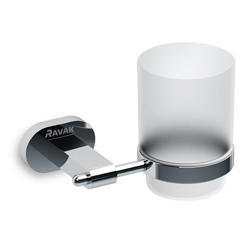 Держатель со стаканом Ravak Chrome X07P188 - купить в Санкт-Петербурге, цена на Держатель со стаканом Ravak Chrome X07P188 в интернет-магазине Керамос Держатель со стаканом Ravak Chrome X07P188 купить недорого в интернет-магазине Керамос
