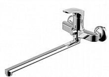 Смеситель AM.PM F8590032 Joy для ванны и душа с универсальным изливом 320 мм, хром