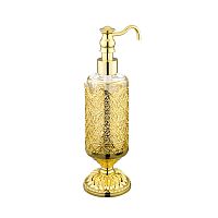 Дозатор Migliore 26166 Luxor жидкого мыла настольный, декор золото/золото
