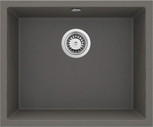 Мойка Deante ZQA_T10C Corda кухонная 55x46 см, антрацит металлик