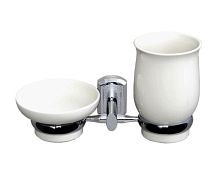 WasserKRAFT K-24126 Держатель стакана и мыльницы WasserKRAFT K-24126 Держатель стакана и мыльницы