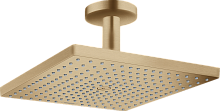 Hansgrohe Верхний душ Hansgrohe Raindance E 300 1jet с потолочным подсоединением, 26250140, шлифованная бронза Hansgrohe Верхний душ Hansgrohe Raindance E 300 1jet с потолочным подсоединением, 26250140, шлифованная бронза