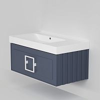Тумба с раковиной La Fenice Cubo NFNC-01-CUB-BG-90-2-90L