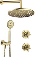 Набор Deante NAC_M9QT Temisto для душа скрытого монтажа, бронза