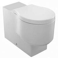 Чаша унитаза Jacob Delafon 4448K-00 FORMILIA 36х64 см, с крышкой-сиденьем микролифт, белая