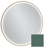 Зеркало Jacob Delafon EB1290-S49 ODEON RIVE GAUCHE, 90 см, с подсветкой, рама эвкалипт сатин купить недорого в интернет-магазине Керамос