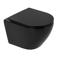 Комплект Унитаз+Сиденье BelBagno COLORATO BB062CHR-MB/BB062SC-MB Комплект Унитаз+Сиденье BelBagno COLORATO BB062CHR-MB/BB062SC-MB