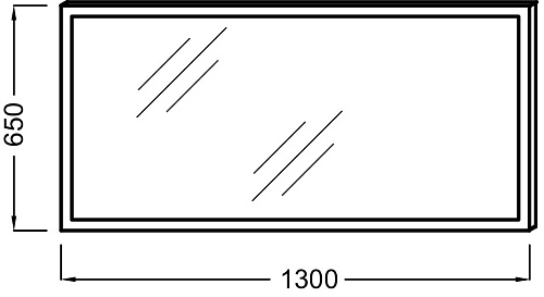 Зеркало настенное, с подсветкой Jacob Delafon Mirror EB1445-NF