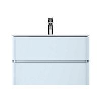 Тумба под раковину AM.PM Sensation M30FHX0802BG небесно-голубой глянец, 80х51х48