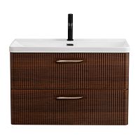 База с двумя ящиками BelBagno DUE DUE-800-2C-SO-NOCE-P