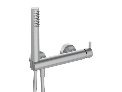 Смеситель Deante BQS_F41M Silia для душа с душевым гарнитуром, сталь