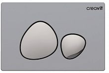 Панель смыва Creavit GP7003.00 Spa для унитаза, накладная, хром матовый