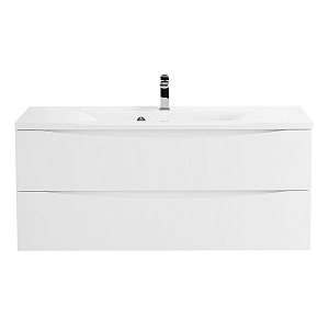 База BelBagno MARINO-1200-2C-SO-BO-P под раковину 120х45 см, подвесная, Bianco Opaco (белый матовый)