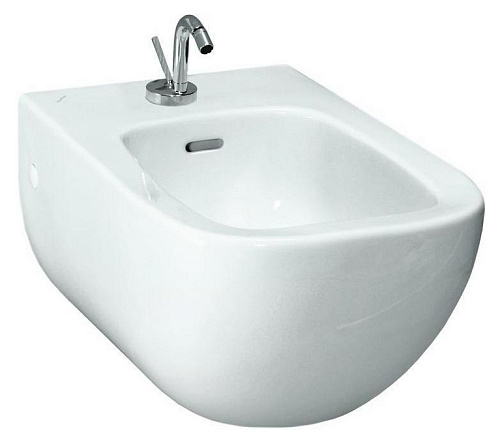Биде Laufen 8.3080.1.000.304.1 Palomba подвесное 36х54 см, белое Биде Laufen 8.3080.1.000.304.1 Palomba подвесное 36х54 см, белое