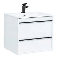 Тумба с раковиной Aquanet 00271943 Lino, 60х50 см, белая