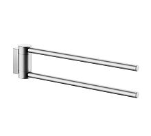 Полотенцедержатель Keuco 14919170000 Plan двойной, поворотный, алюминий анодированный/хром Полотенцедержатель Keuco 14919170000 Plan двойной, поворотный, алюминий анодированный/хром