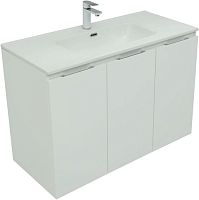 Тумба под раковину Aquanet 00277530 Алвита New подвесная, 100х45 см, белая Тумба под раковину Aquanet 00277530 Алвита New подвесная, 100х45 см, белая