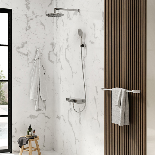 Смеситель WasserKraft 8599 Thermo Mindel для ванны/душа термостатический, хромоникелевое покрытие Смеситель WasserKraft 8599 Thermo Mindel для ванны/душа термостатический, хромоникелевое покрытие