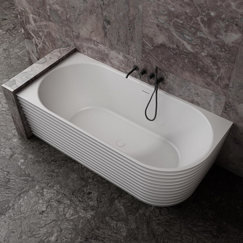 Ванна из искусственного камня Abber Stein AS9651 L Ванна из искусственного камня Abber Stein AS9651 L