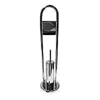 TW Harmony CV003, стойка напольная с держателем т/б и ёршиком, цвет: хром,TWCV003cr