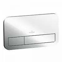 Клавиша смыва Villeroy & Boch 92249061 Viconnect двойного, хромированный