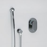 Встраиваемый комплект WasserKRAFT A15357 для биде со шлангом 120 см Встраиваемый комплект WasserKRAFT A15357 для биде со шлангом 120 см