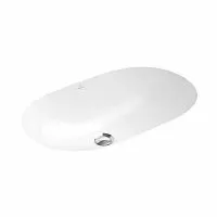 Раковина Villeroy & Boch 41625001 O.Novo под столешницу, альпийский белый, 58х37 см