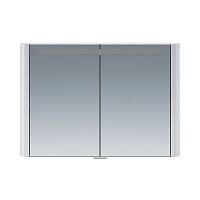 Зеркальный шкаф AM.PM M30MCX1001WG Sensation, 100х70 см, с подсветкой, белый глянец купить недорого в интернет-магазине Керамос