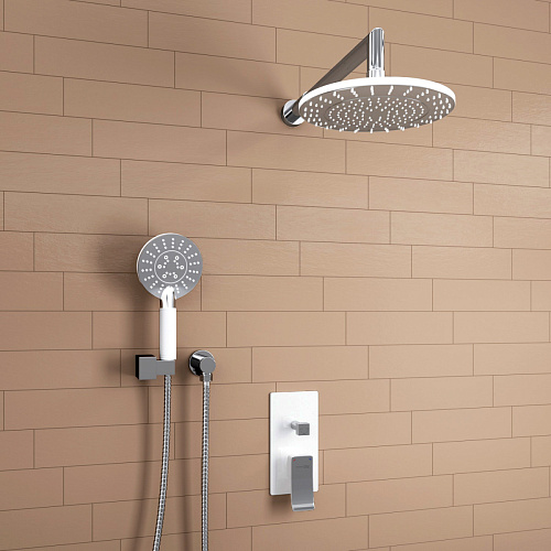 Встраиваемая душевая система WasserKRAFT ALLER 1060 WHITE A16067WHITE