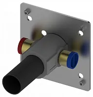 Встраиваемая часть Keuco 59916000075 функциональная однорычажного смесителя, черный/серый
настенного смесителя для умывальника DN 15