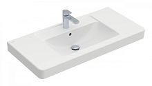 Раковина Villeroy & Boch 611610R1 Omnia Architectura для мебели 100х49 см, альпийский белый CeramicPlus