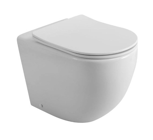 Унитаз приставной BelBagno SFERA-R BB2141CBR/SC