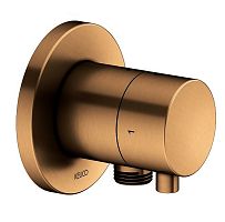 Запорный вентиль Keuco 59557031101 IXMO встраиваемый с переключателем на 2 потребителя DN 15, бронза шлифованная