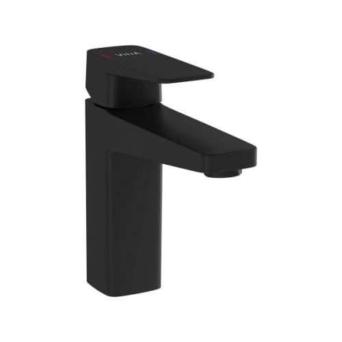 Смеситель Vitra A4273136EXP Root Square для раковины, матовый черный Смеситель Vitra A4273136EXP Root Square для раковины, матовый черный