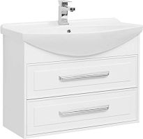 Тумба с раковиной Aquanet 00212637 Остин, 87х48 см, белая Тумба с раковиной Aquanet 00212637 Остин, 87х48 см, белая