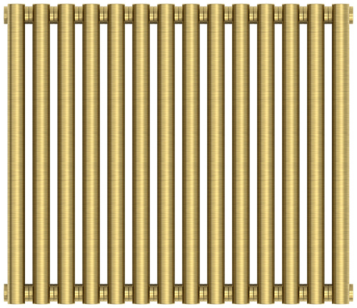 Радиатор Сунержа 051-0332-5014 Эстет-00 отопительный н/ж 500х630 мм/ 14 секций, состаренная латунь