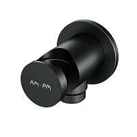 Подключение AM.PM F0602122 для душевого шланга с держателем, черное матовое
