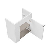 Тумба Kerama Marazzi LAT.50.1\WHT Lato под раковину подвесная 50х27 см, белый глянец Тумба Kerama Marazzi LAT.50.1\WHT Lato под раковину подвесная 50х27 см, белый глянец