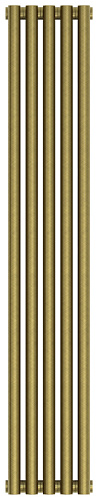 Радиатор Сунержа 05-0332-1205 Эстет-00 отопительный н/ж 1200х225 мм/ 5 секций, состаренная бронза