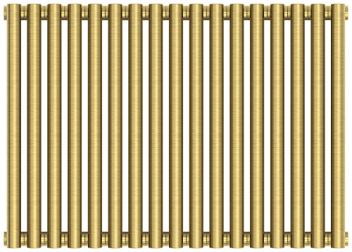Радиатор Сунержа 051-0302-5017 Эстет-11 отопительный н/ж 500х765 мм/ 17 секций, состаренная латунь